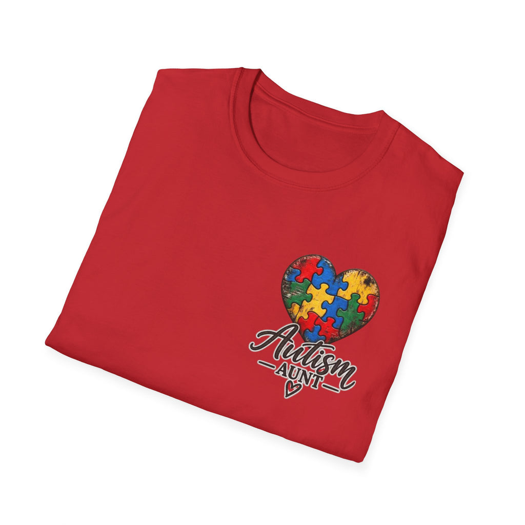 Autism Aunt Cross Tee