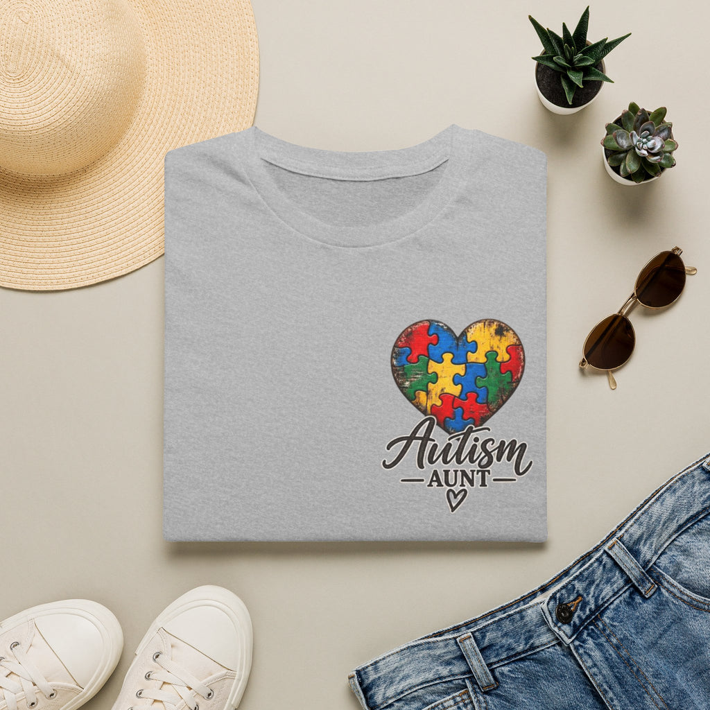 Autism Aunt Cross Tee