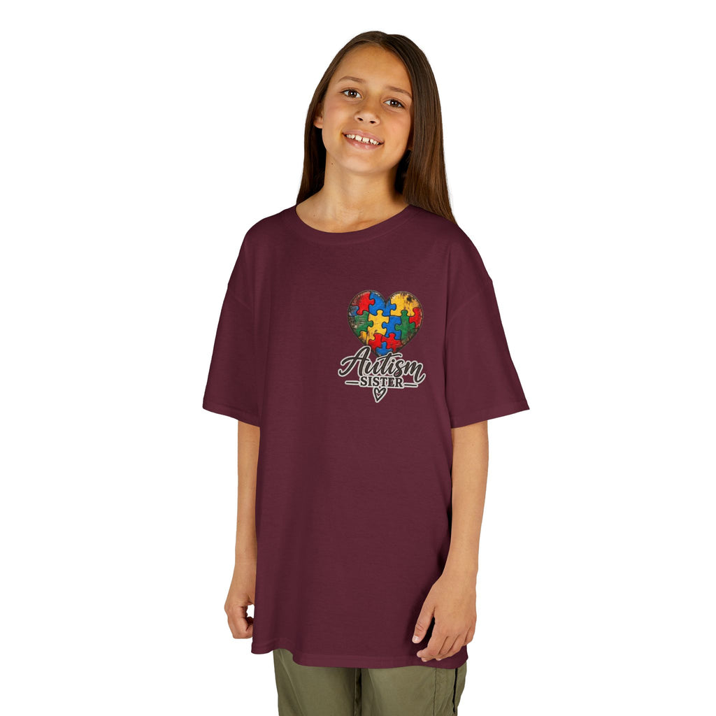 Autism Sister Kids Tee