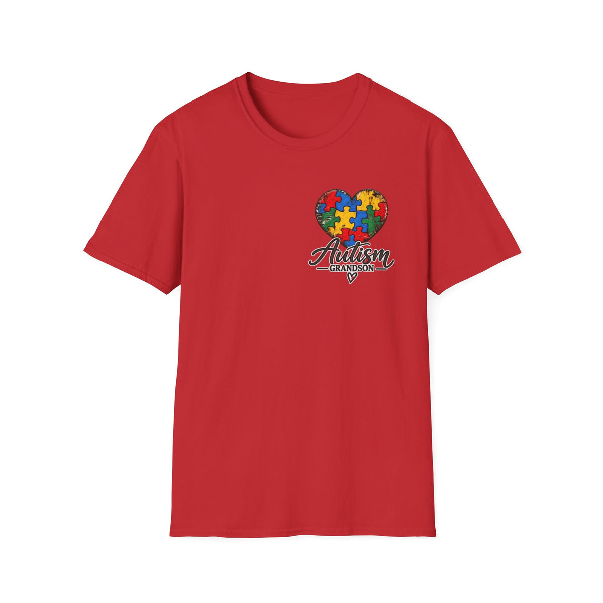 Autism Grandson Cross Tee