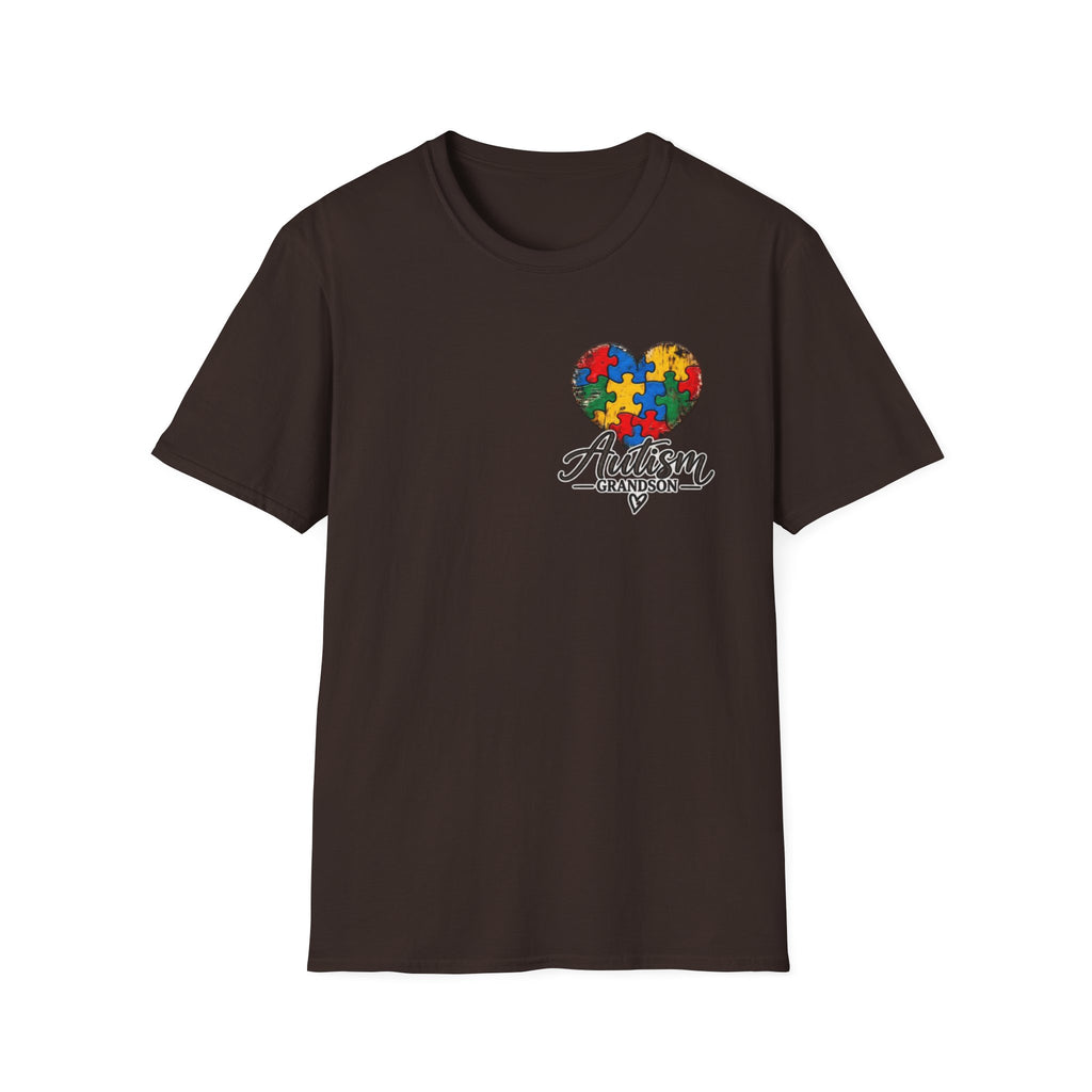Autism Grandson Cross Tee