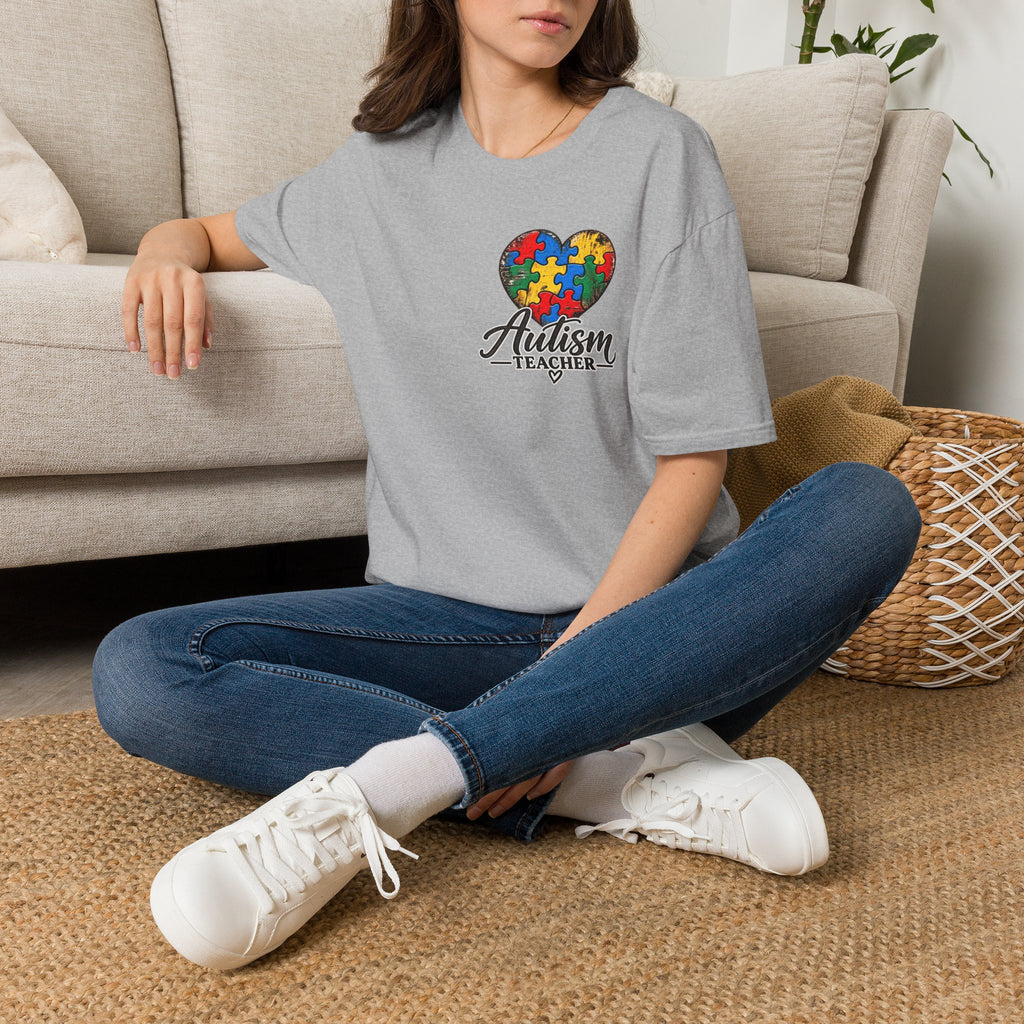 Autism Teacher Cross Tee