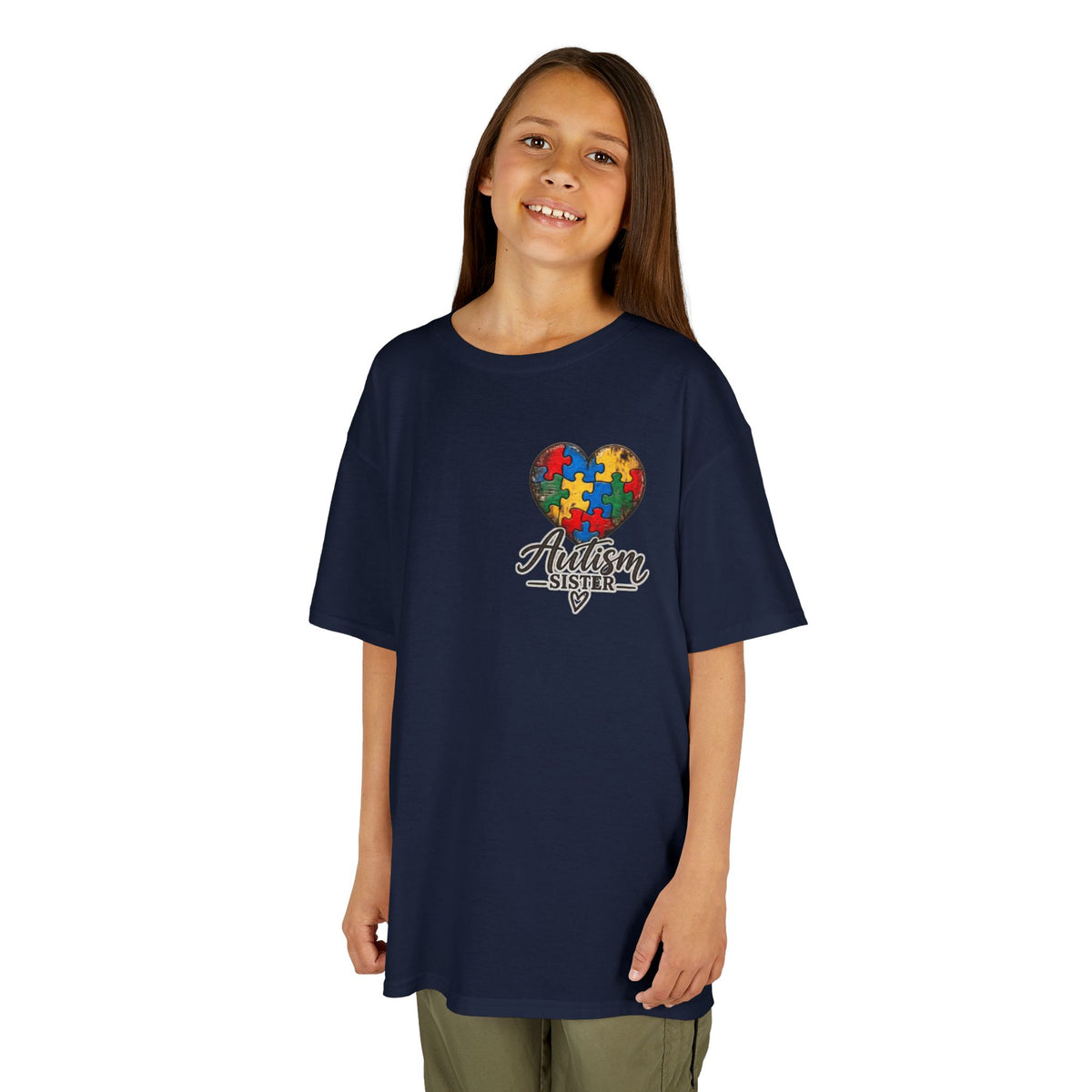 Autism Sister Kids Tee