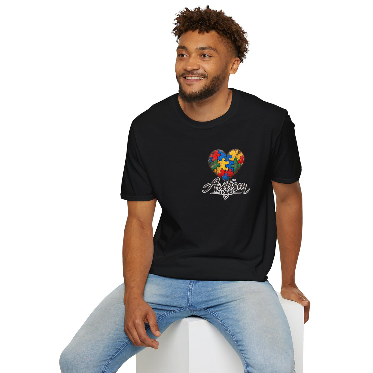 Autism Dad Cross Tee