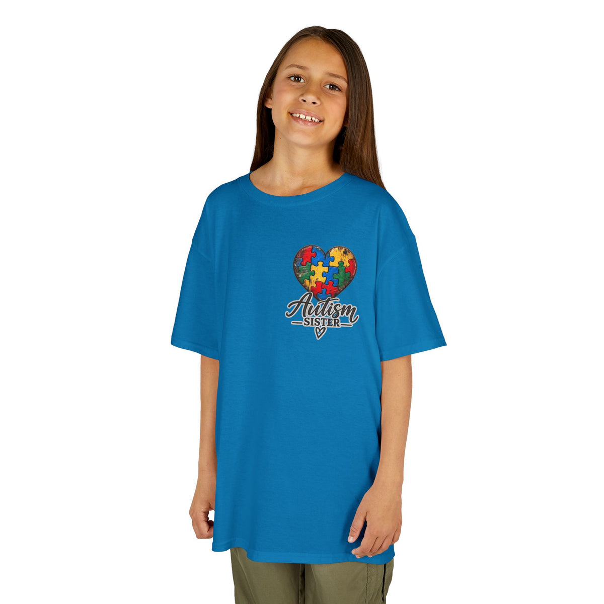Autism Sister Kids Tee