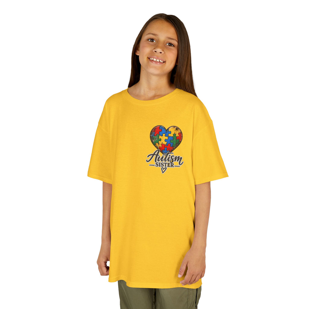 Autism Sister Kids Tee