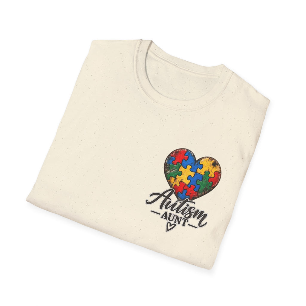 Autism Aunt Cross Tee