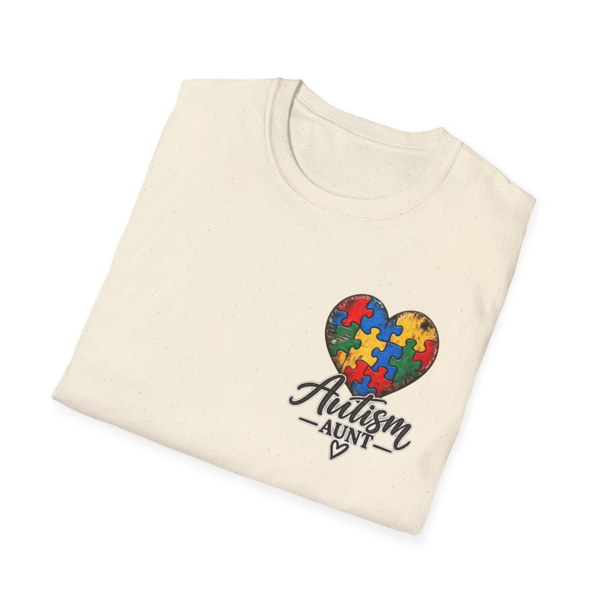 Autism Aunt Cross Tee