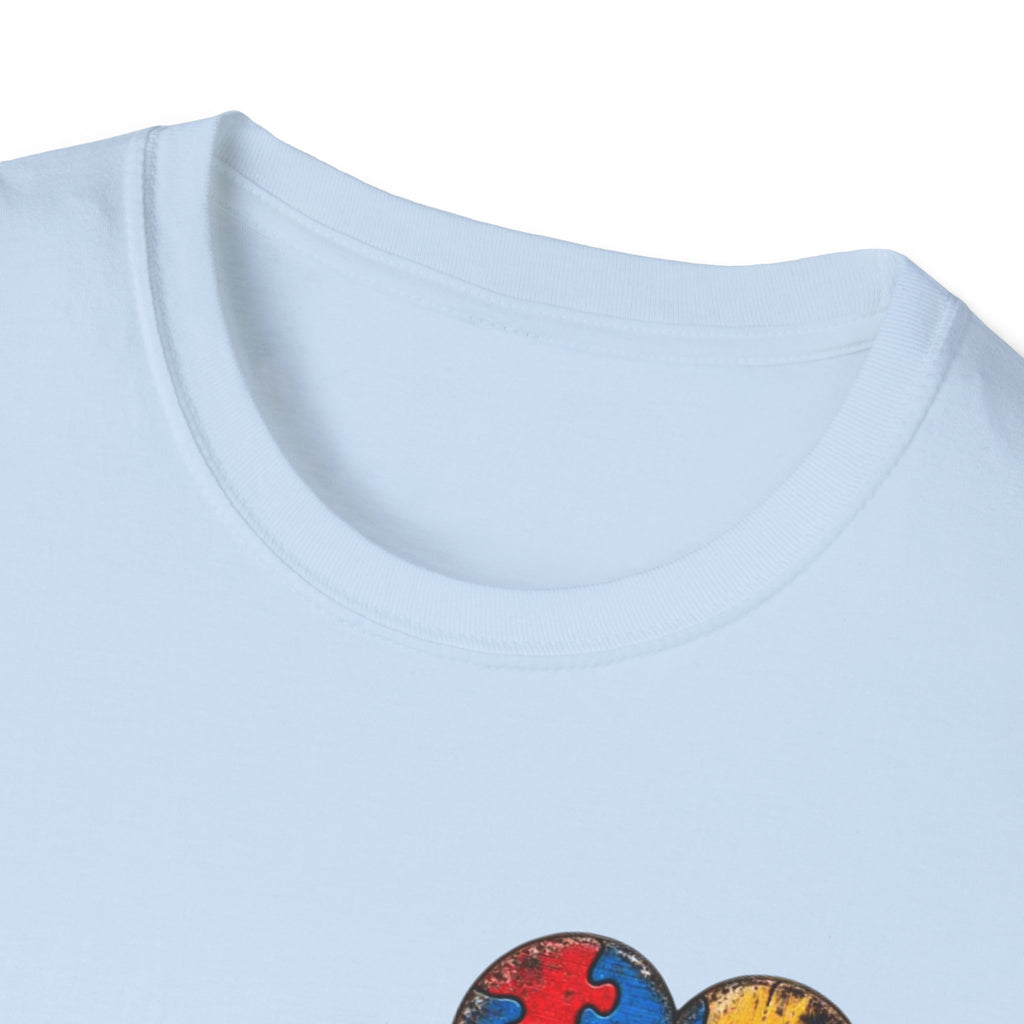 Autism Grandpa Cross Tee