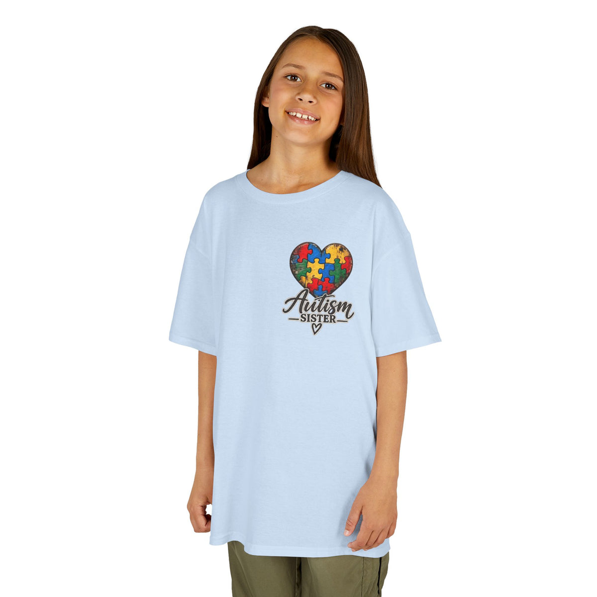 Autism Sister Kids Tee