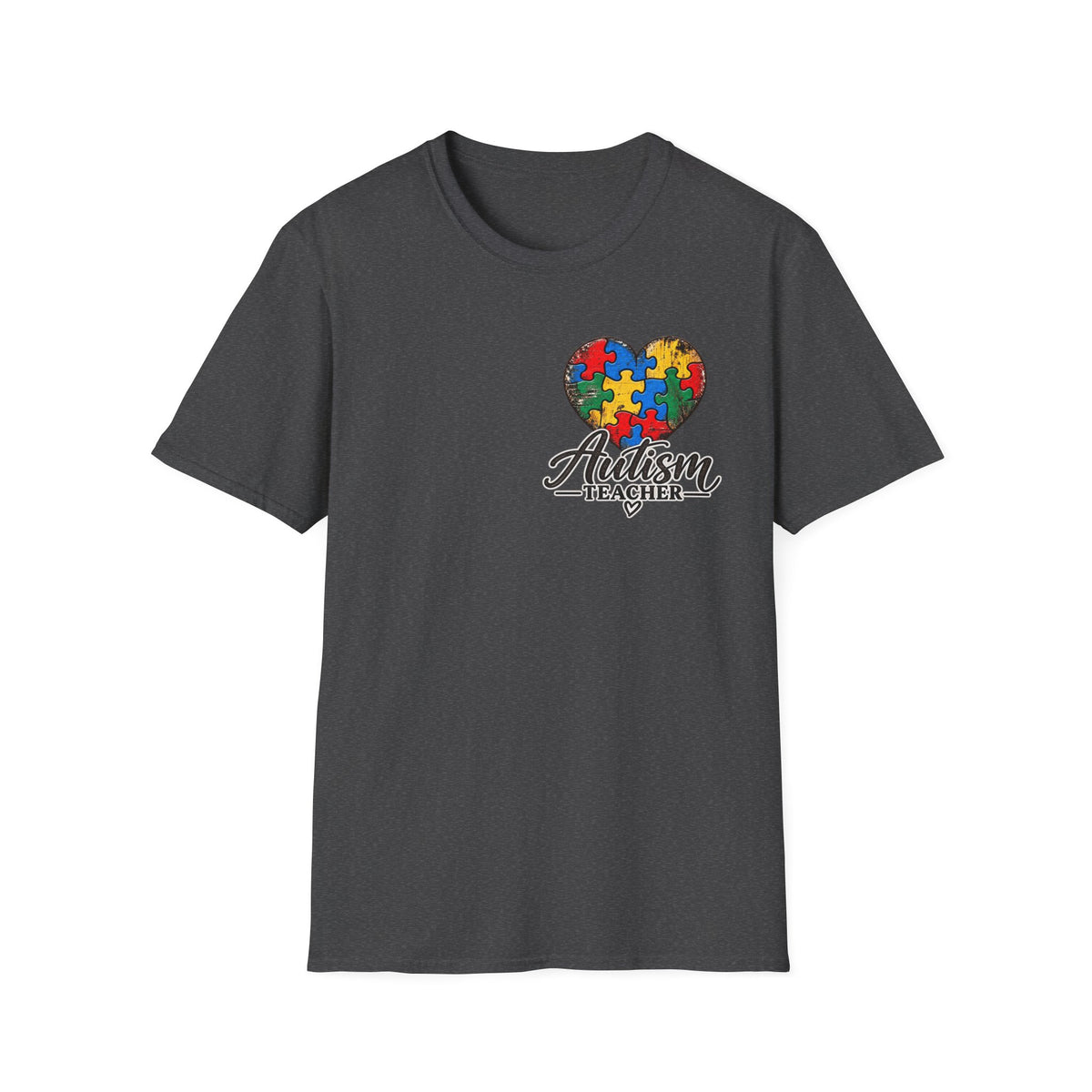 Autism Teacher Cross Tee