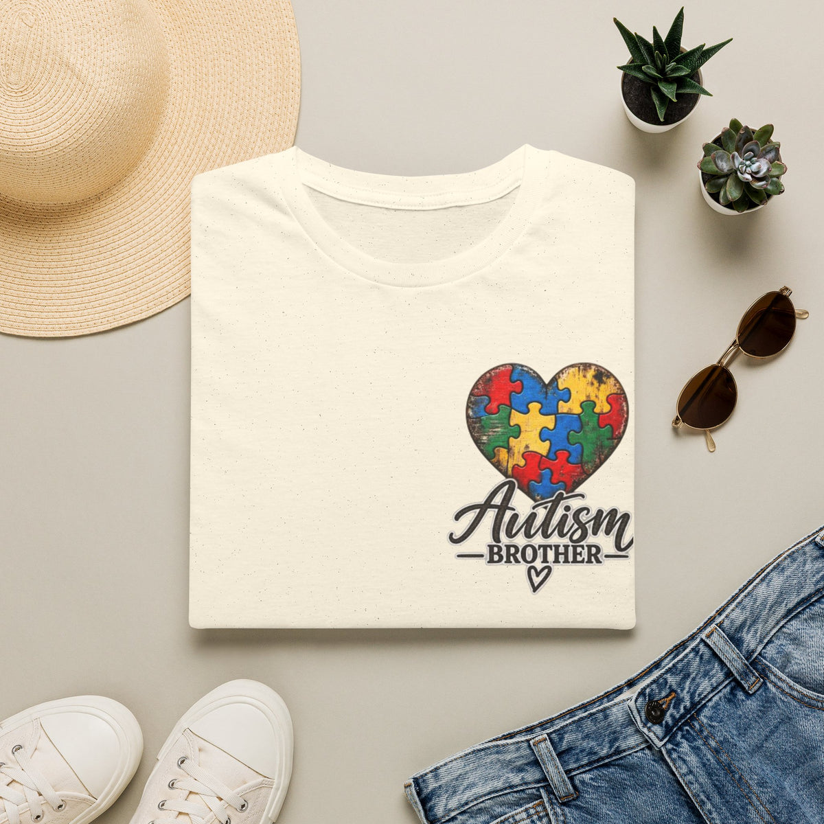 Autism Brother Cross Tee