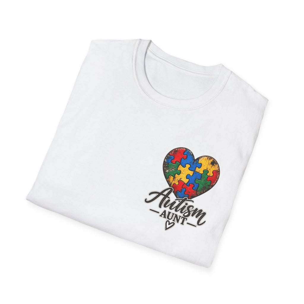 Autism Aunt Cross Tee