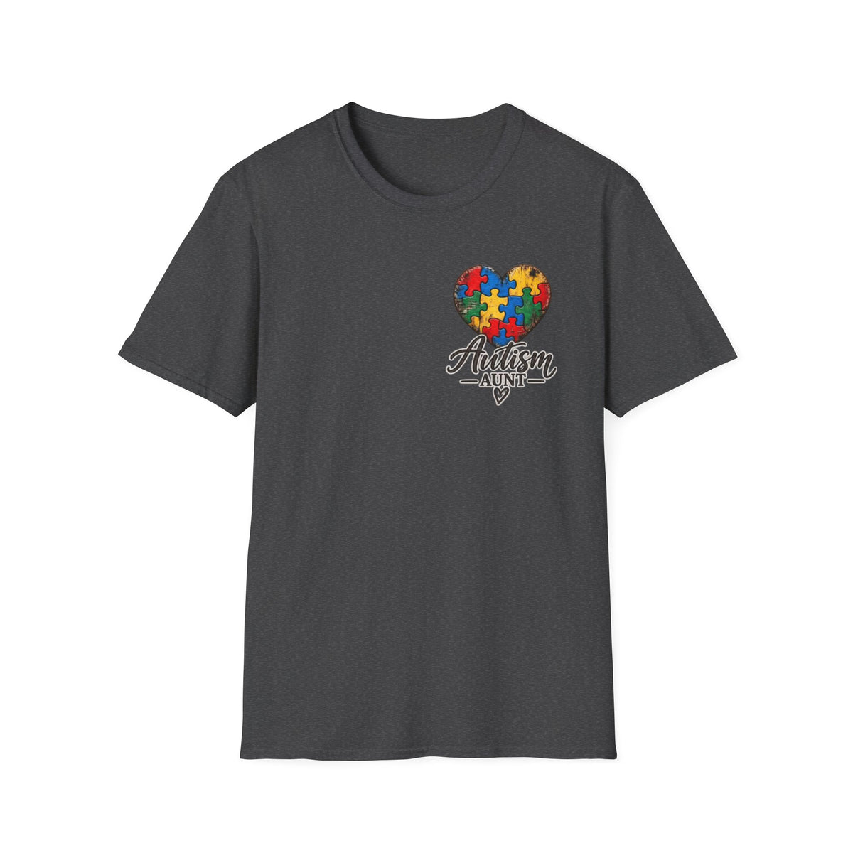 Autism Aunt Cross Tee