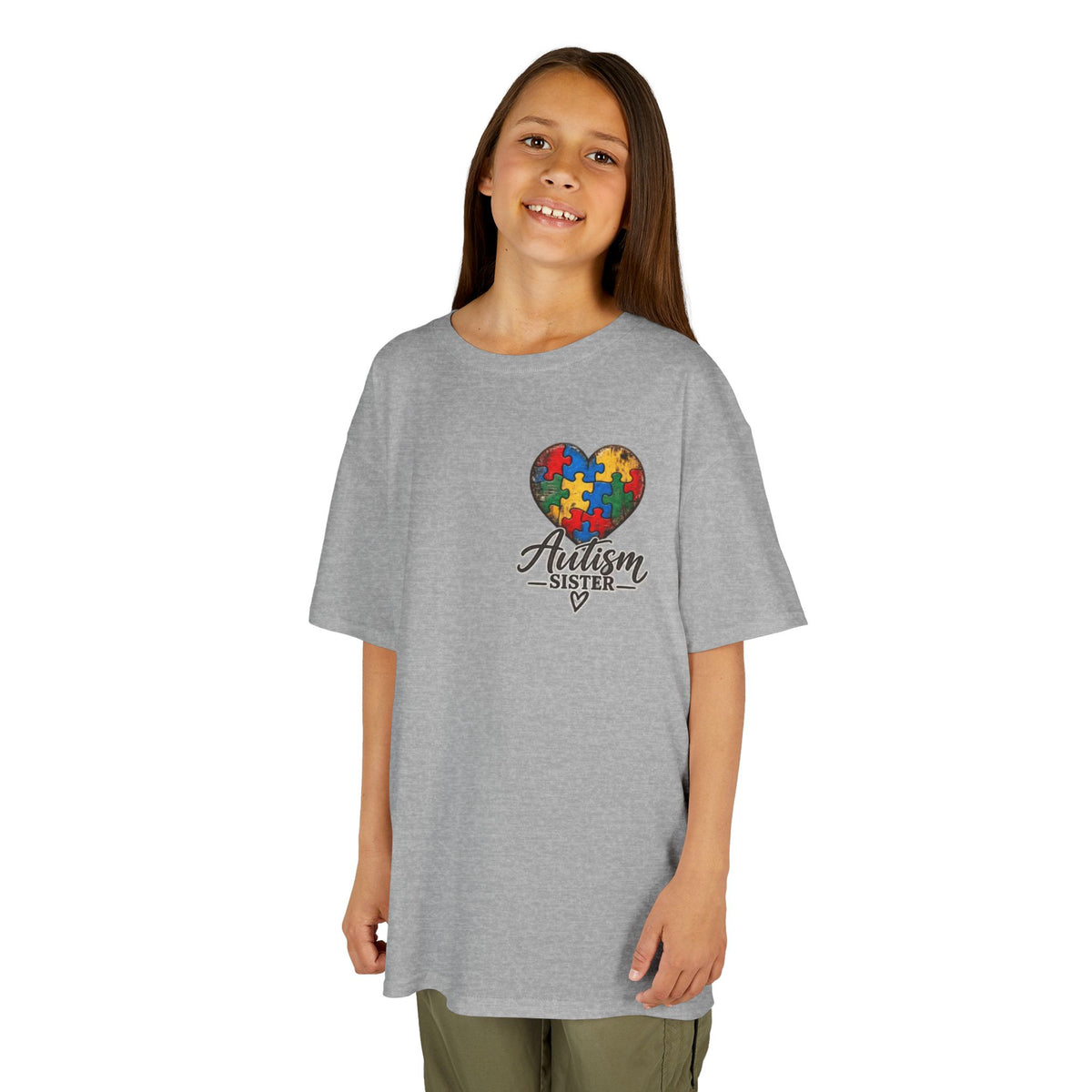 Autism Sister Kids Tee