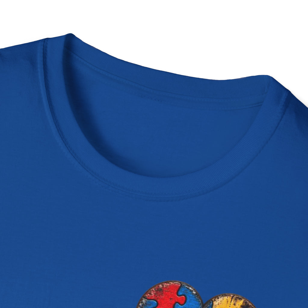 Autism Grandpa Cross Tee