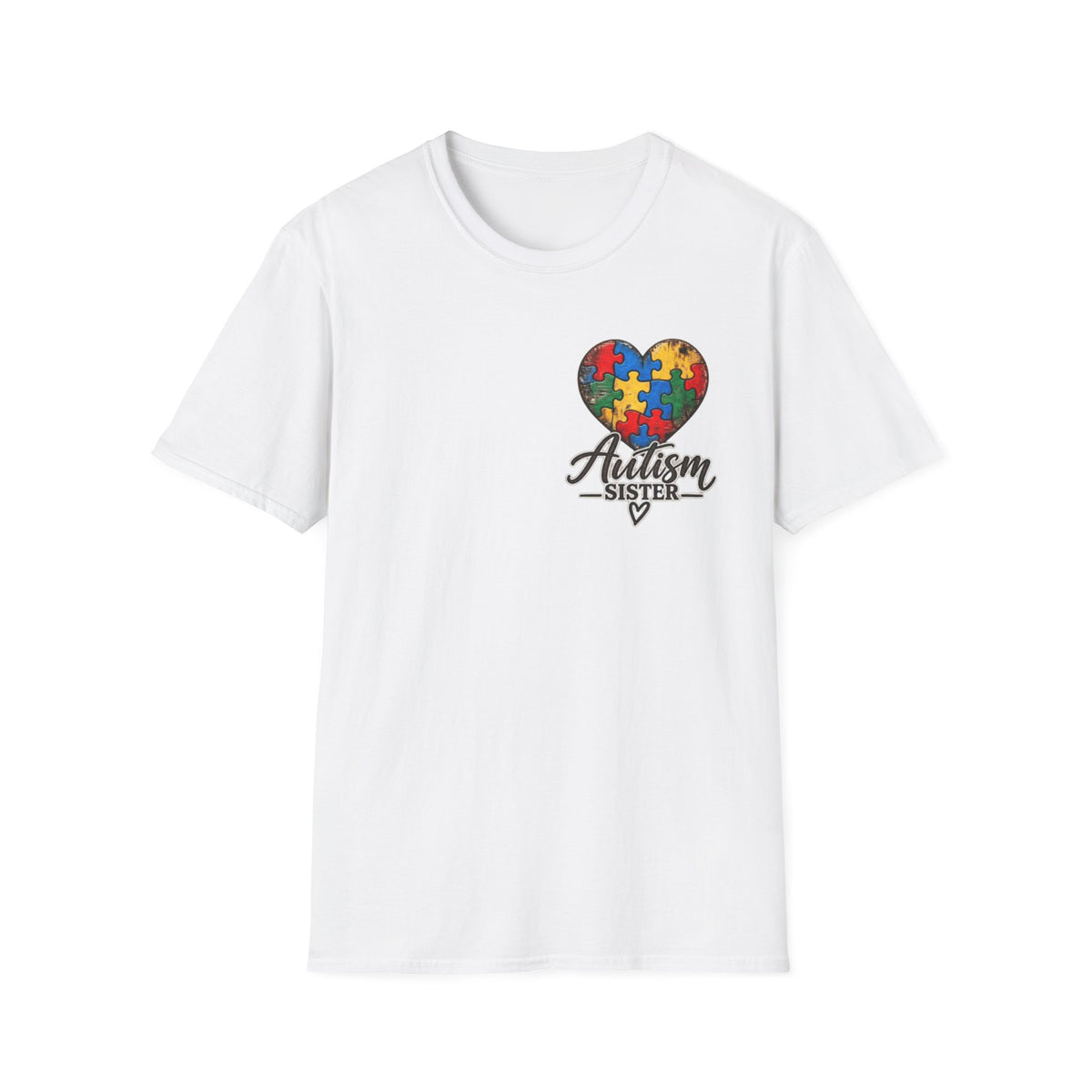 Autism Sister Cross Tee