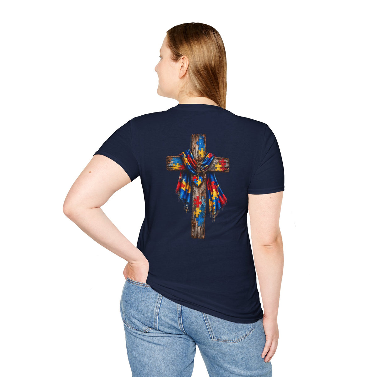 Autism Sister Cross Tee
