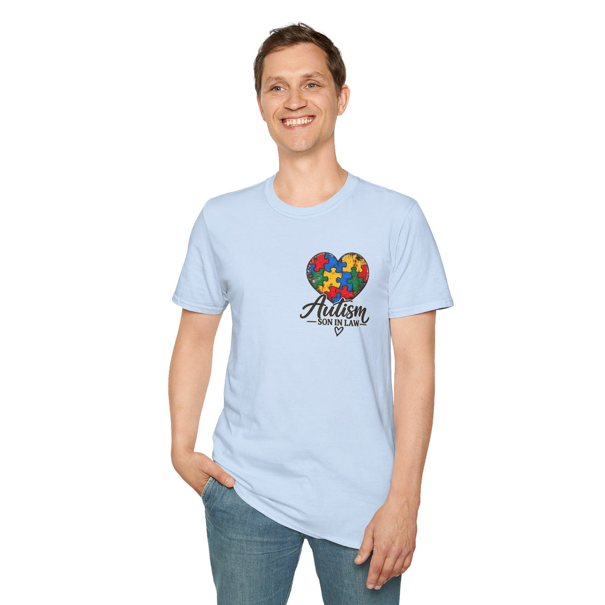 Autism Son in Law Cross Tee