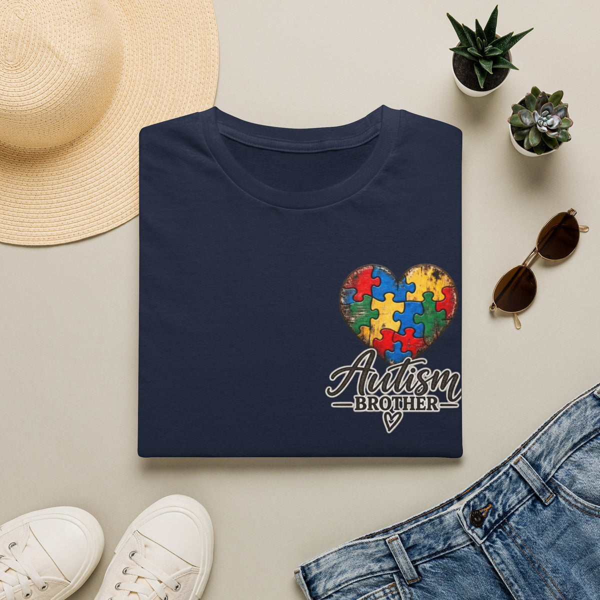 Autism Brother Cross Tee