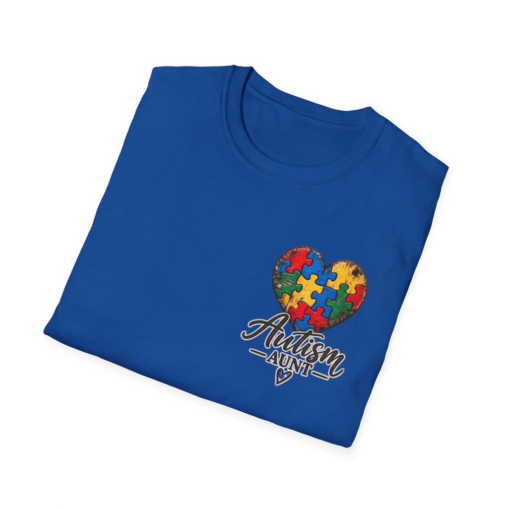 Autism Aunt Cross Tee