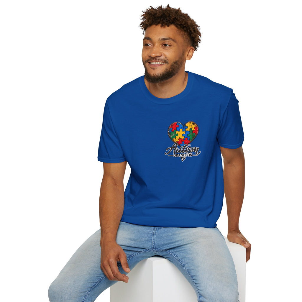 Autism Grandson Cross Tee