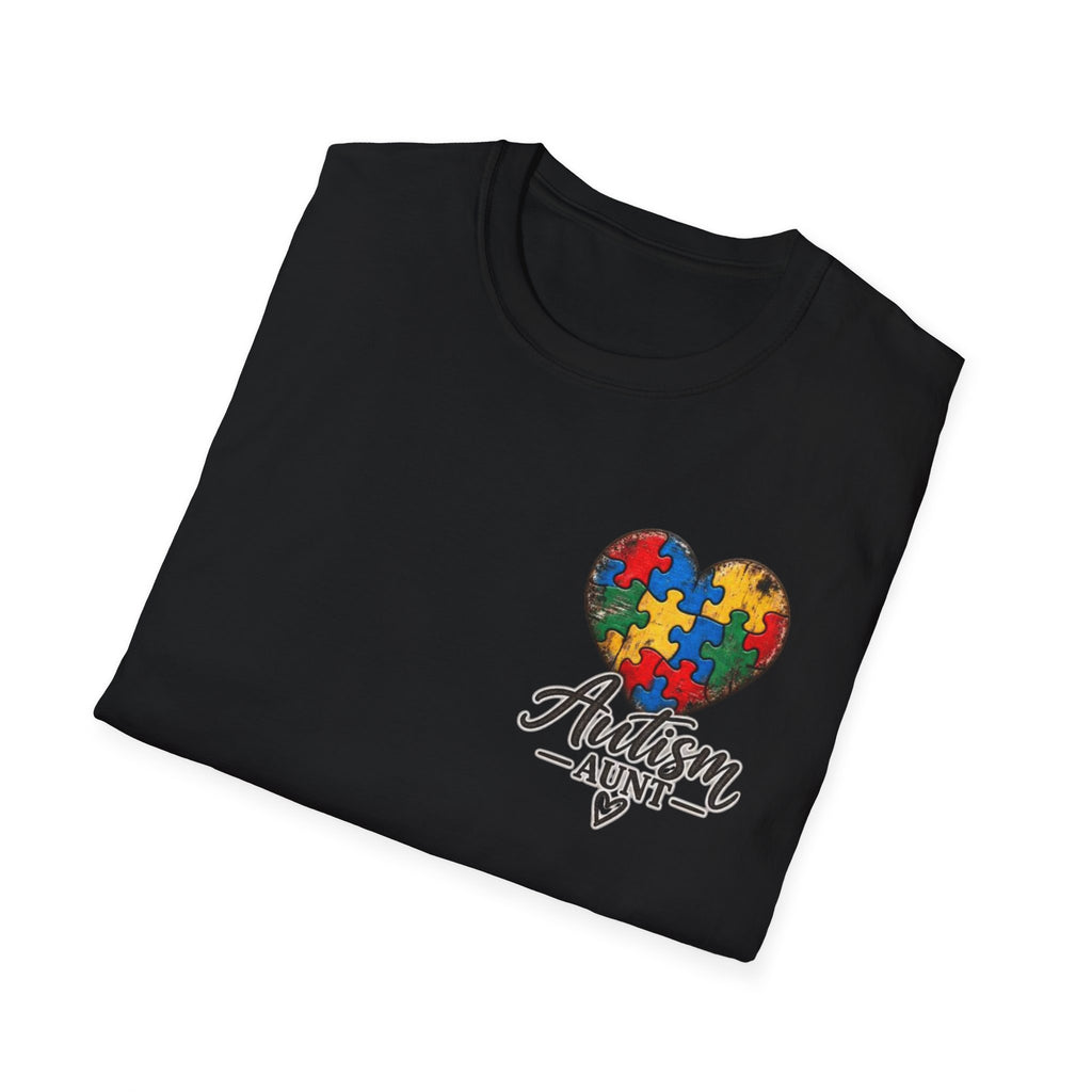 Autism Aunt Cross Tee