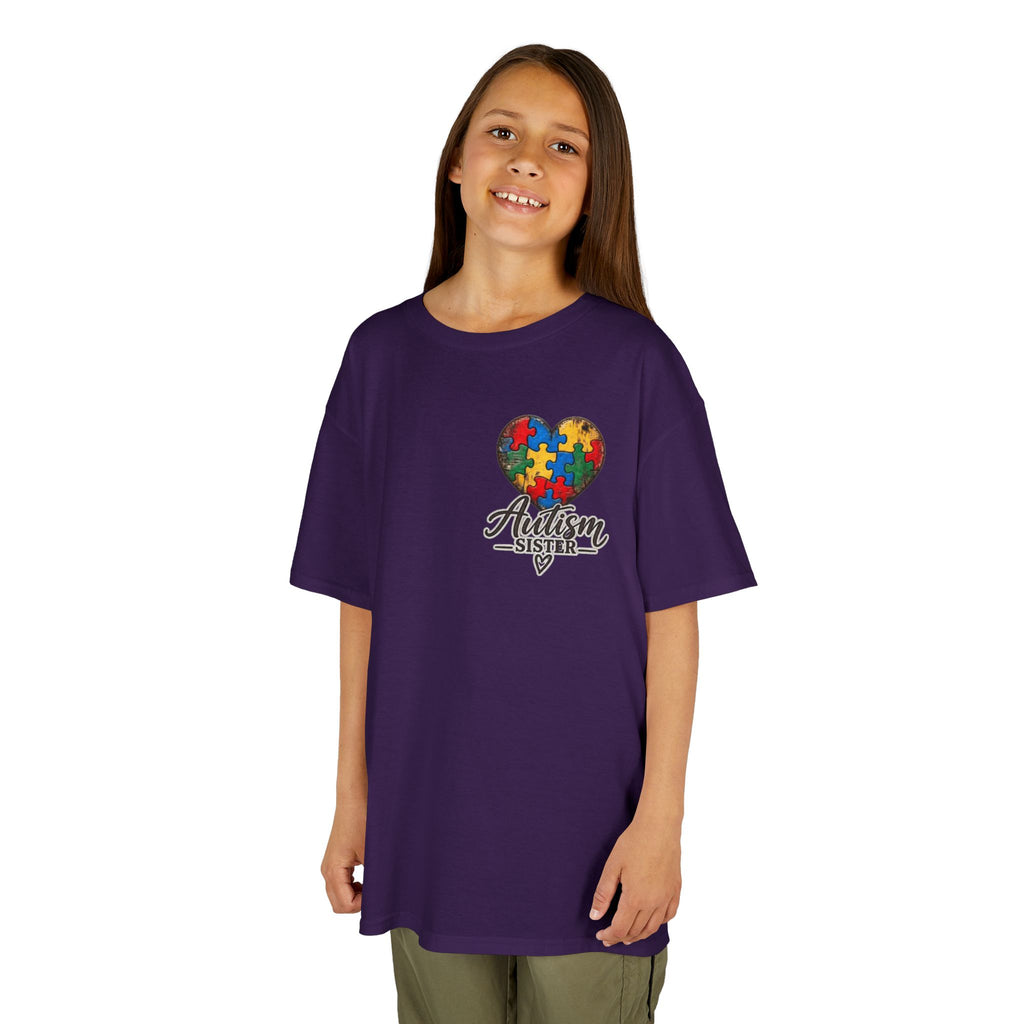 Autism Sister Kids Tee