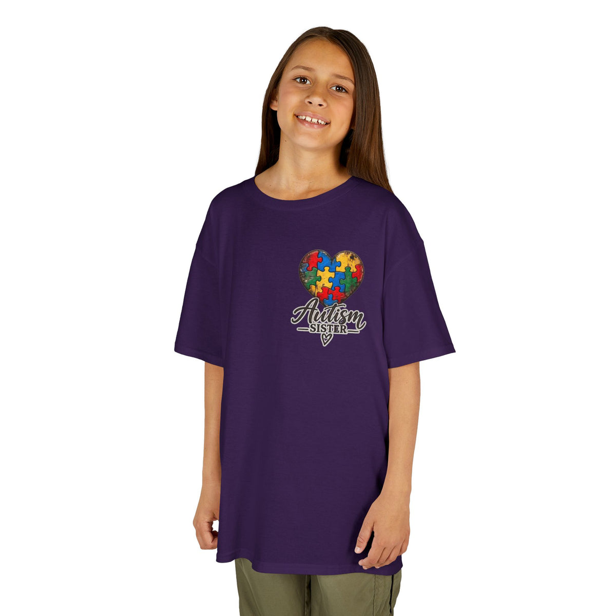 Autism Sister Kids Tee