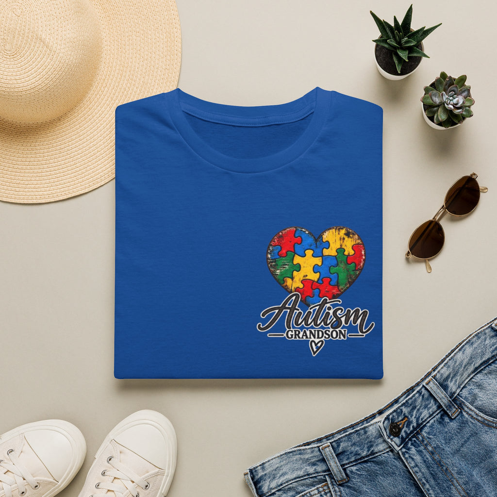 Autism Grandson Cross Tee