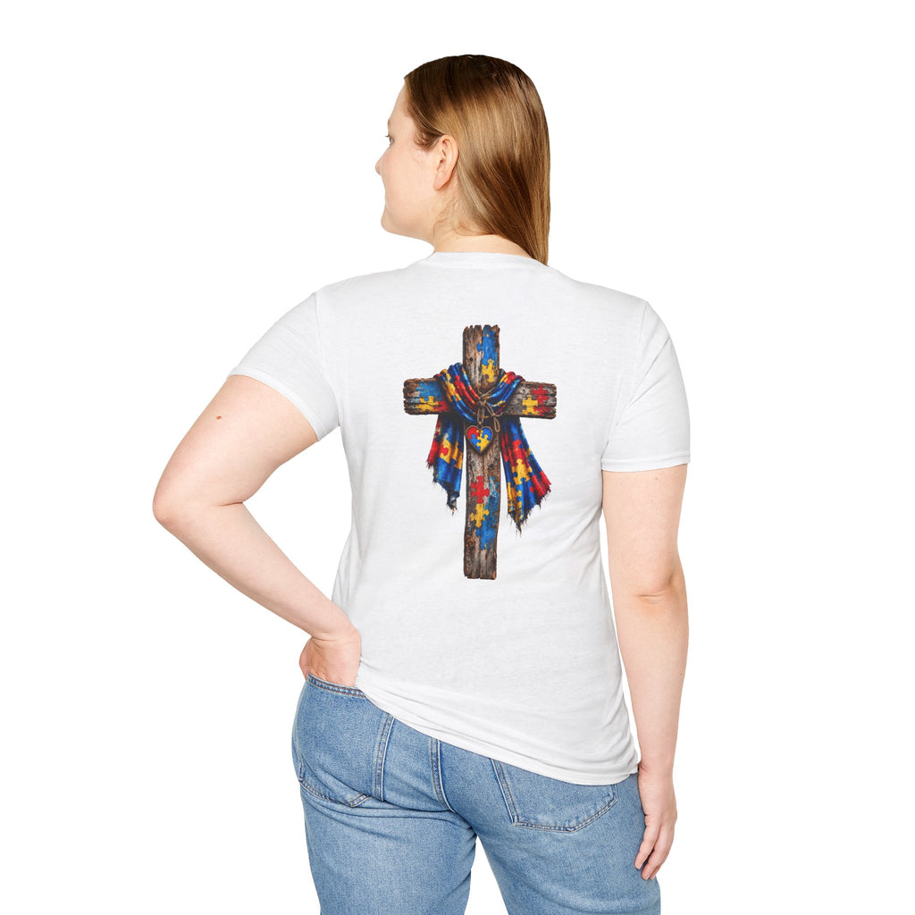 Autism Aunt Cross Tee