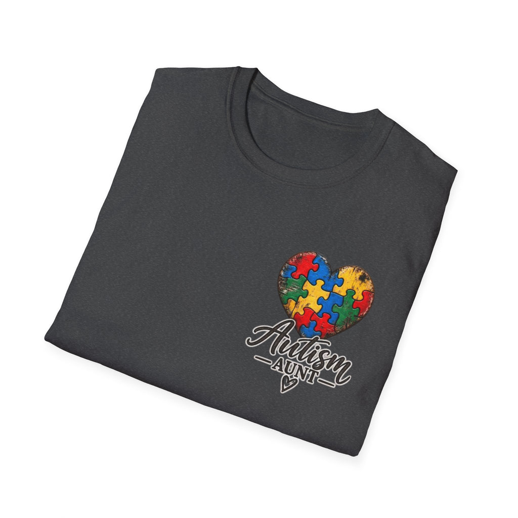 Autism Aunt Cross Tee