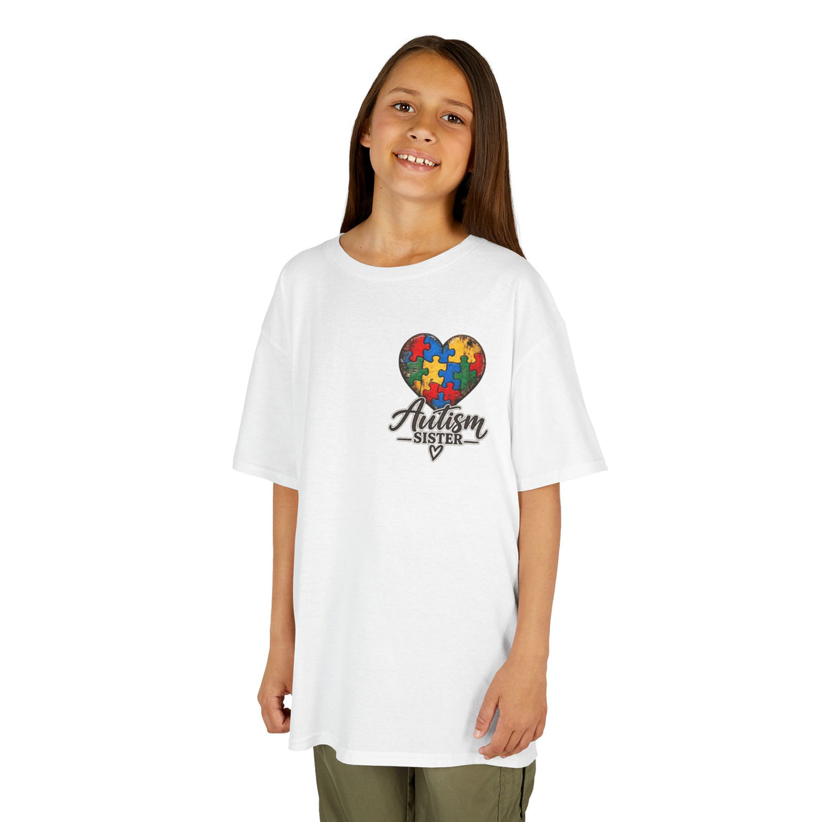 Autism Sister Kids Tee