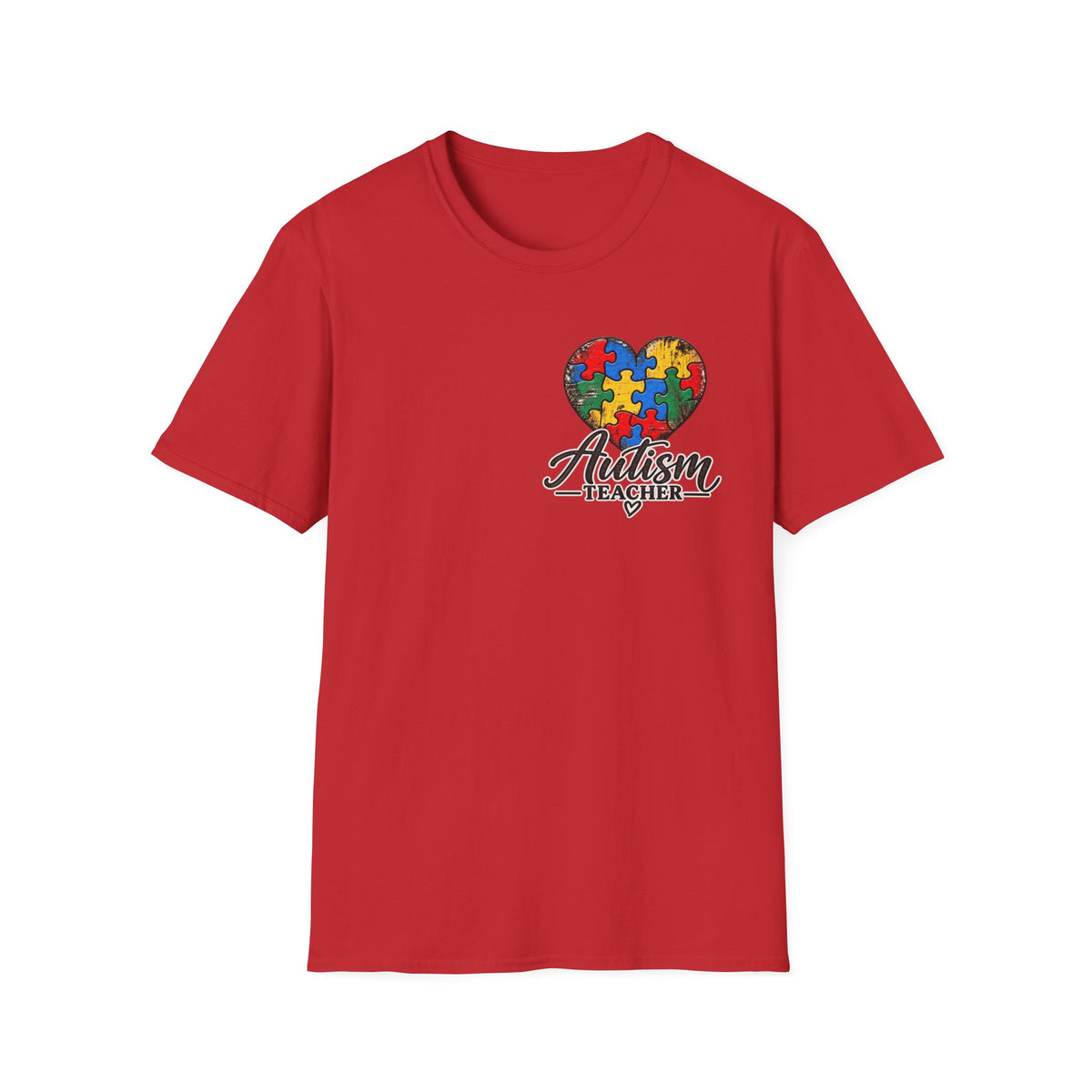 Autism Teacher Cross Tee