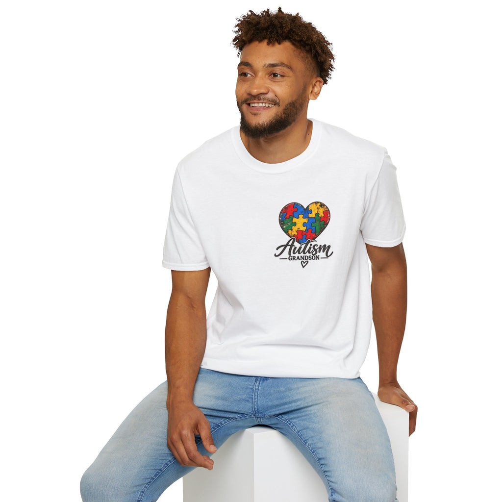Autism Grandson Cross Tee