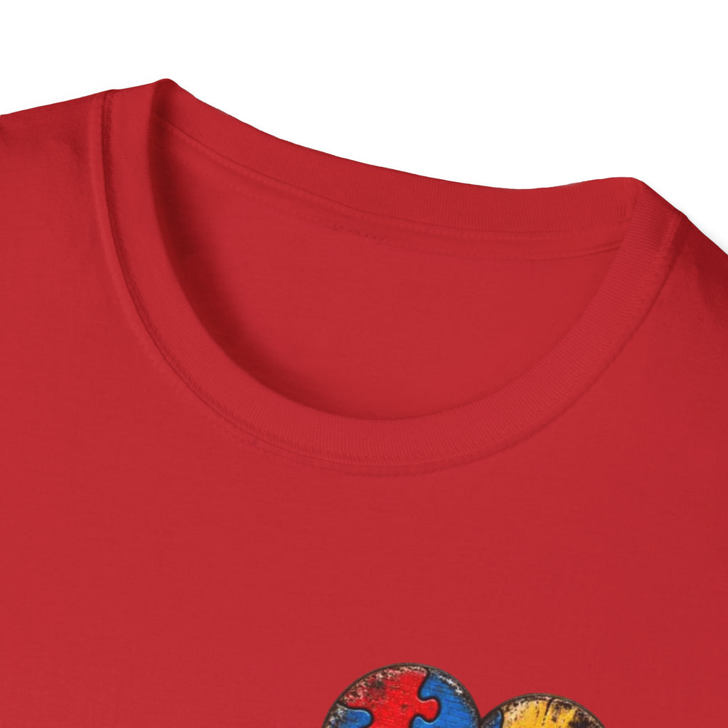 Autism Grandpa Cross Tee