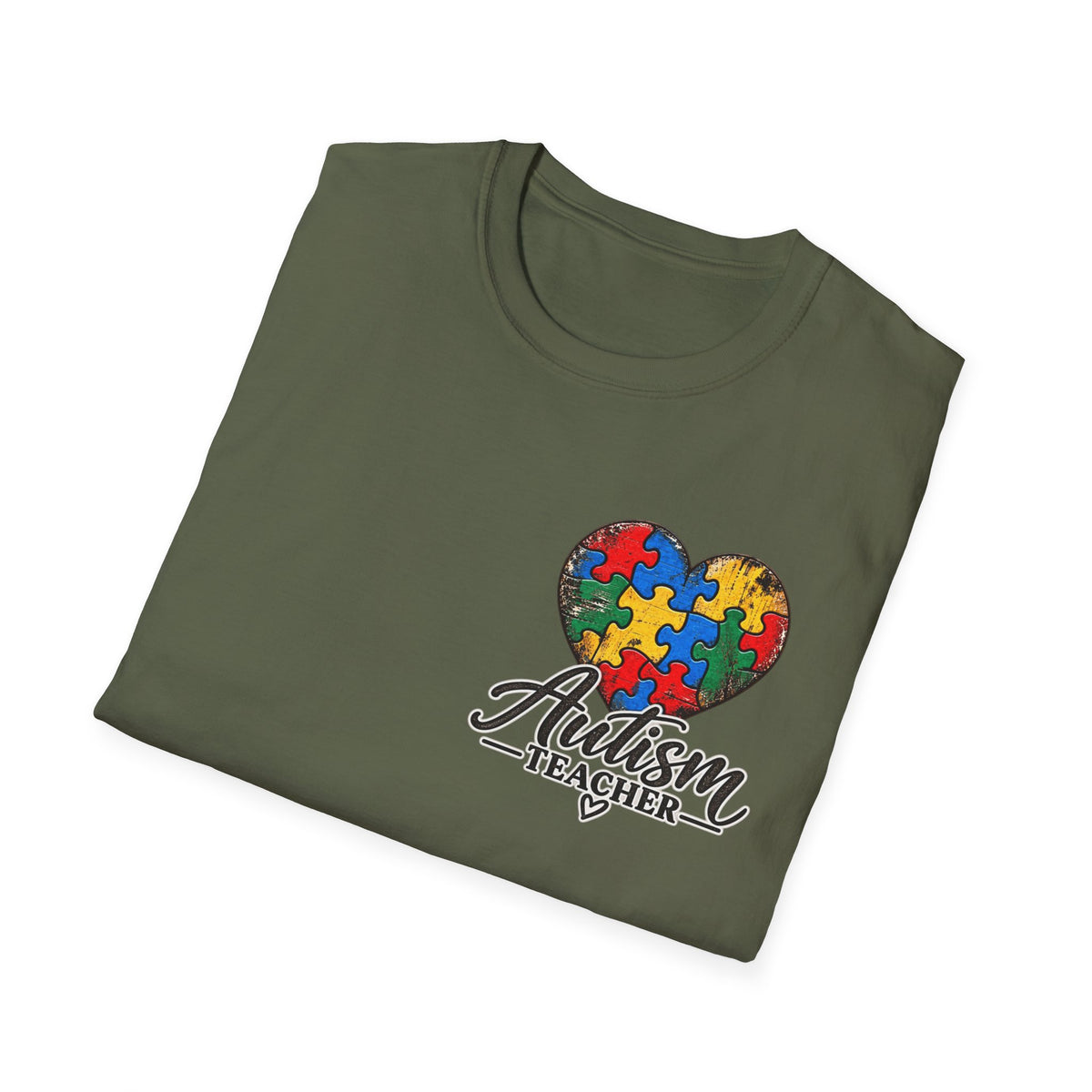 Autism Teacher Cross Tee