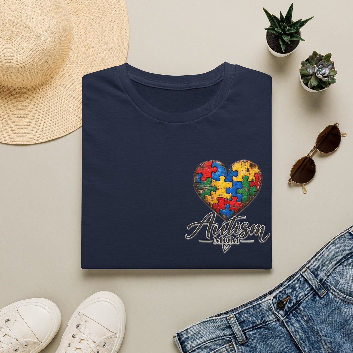 Autism Mom Cross Tee