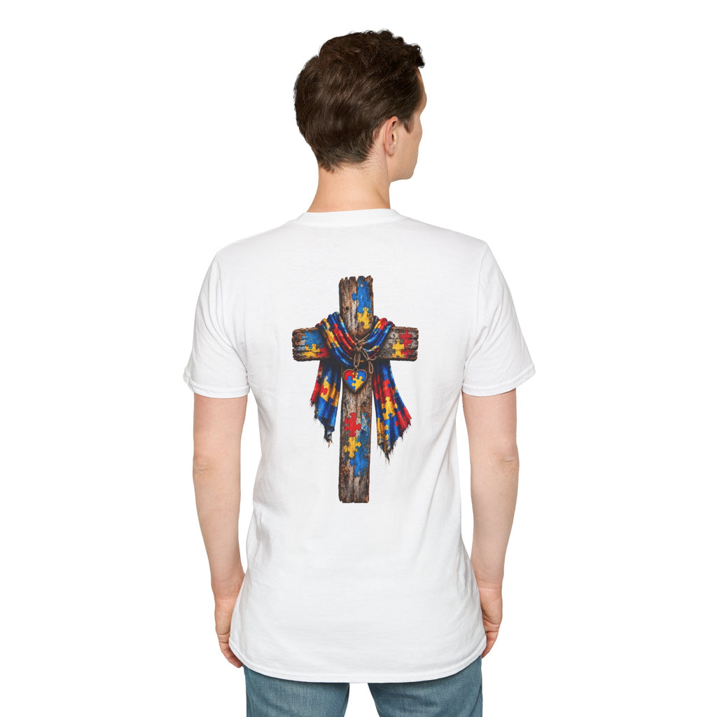 Autism Grandson Cross Tee