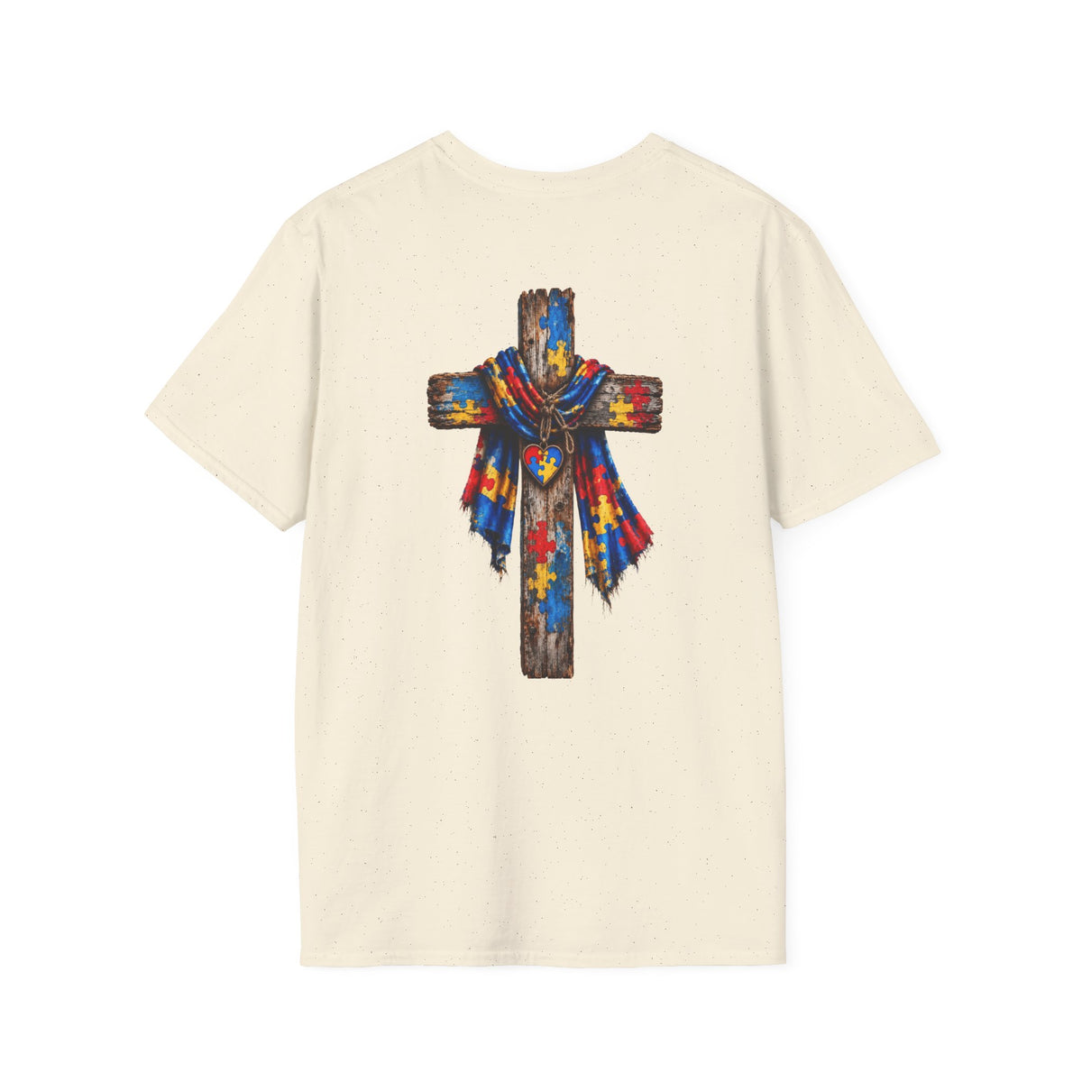 Autism Grandson Cross Tee