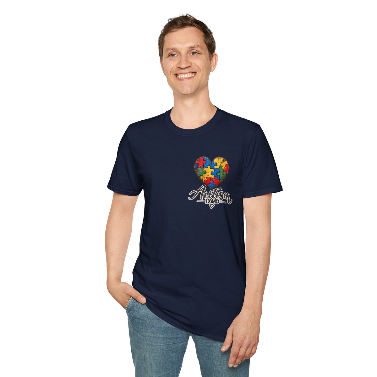 Autism Dad Cross Tee