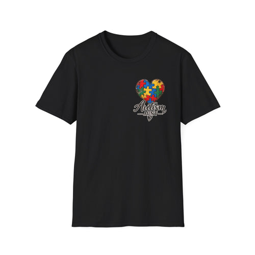 Autism Aunt Cross Tee