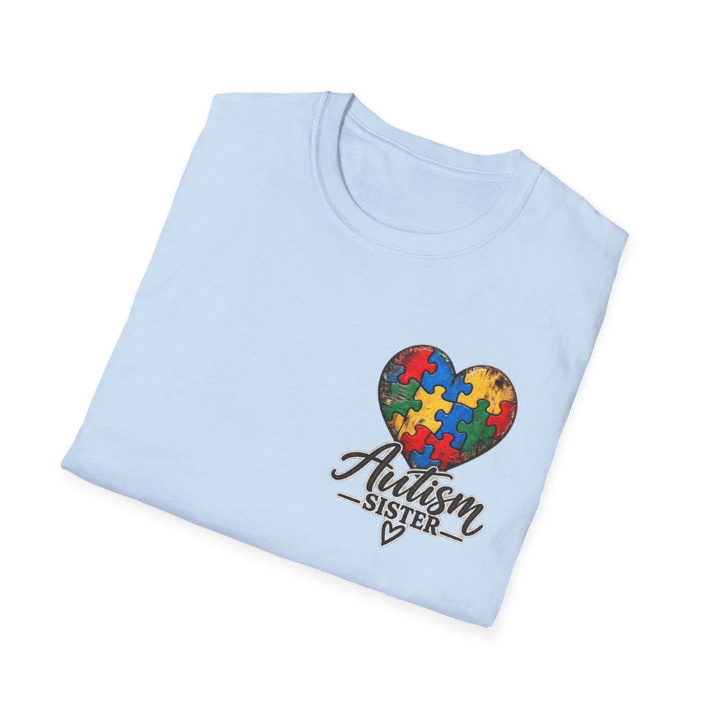 Autism Sister Cross Tee