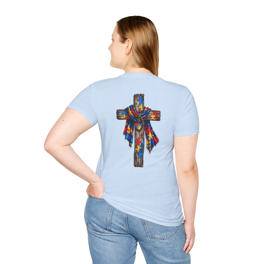 Autism Aunt Cross Tee