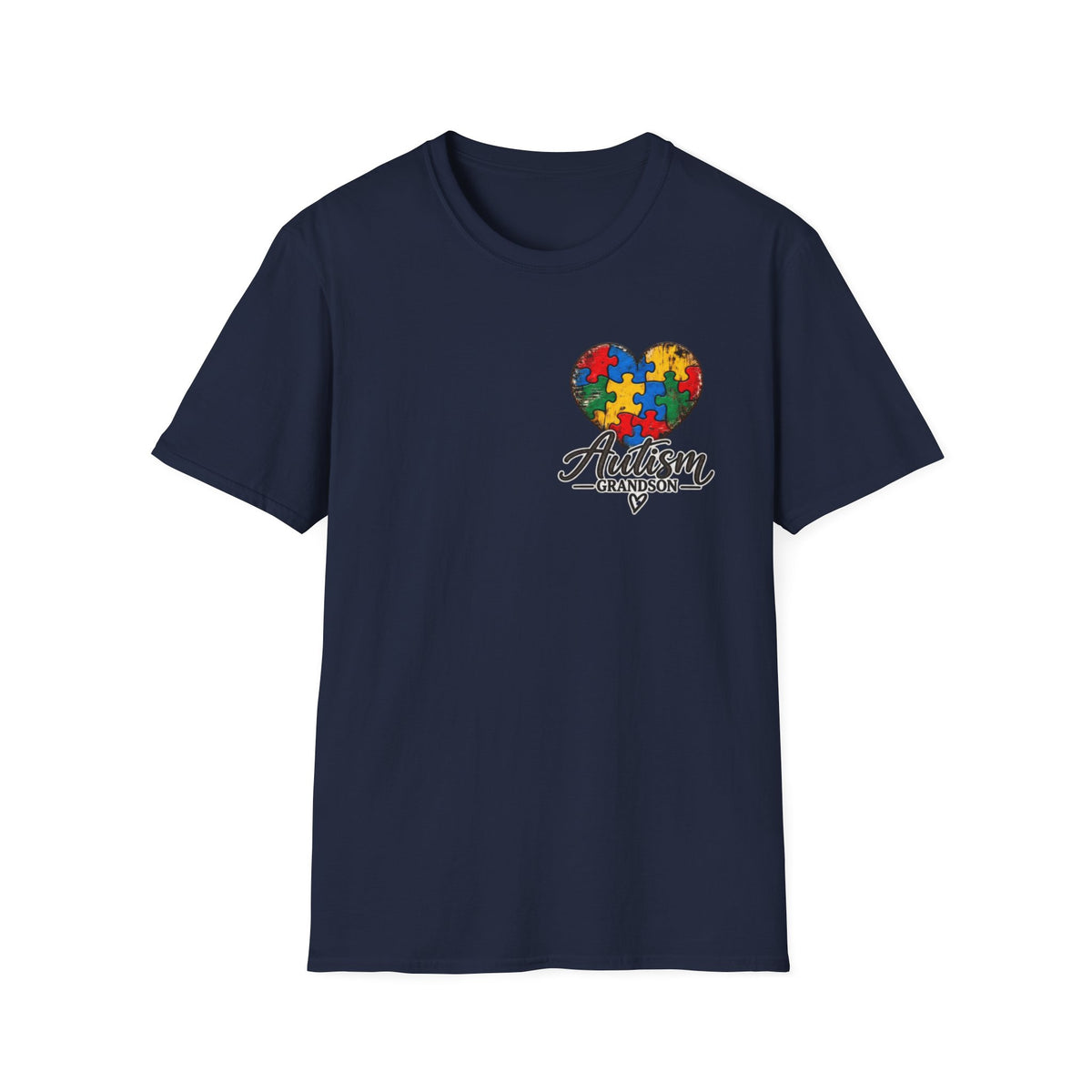 Autism Grandson Cross Tee