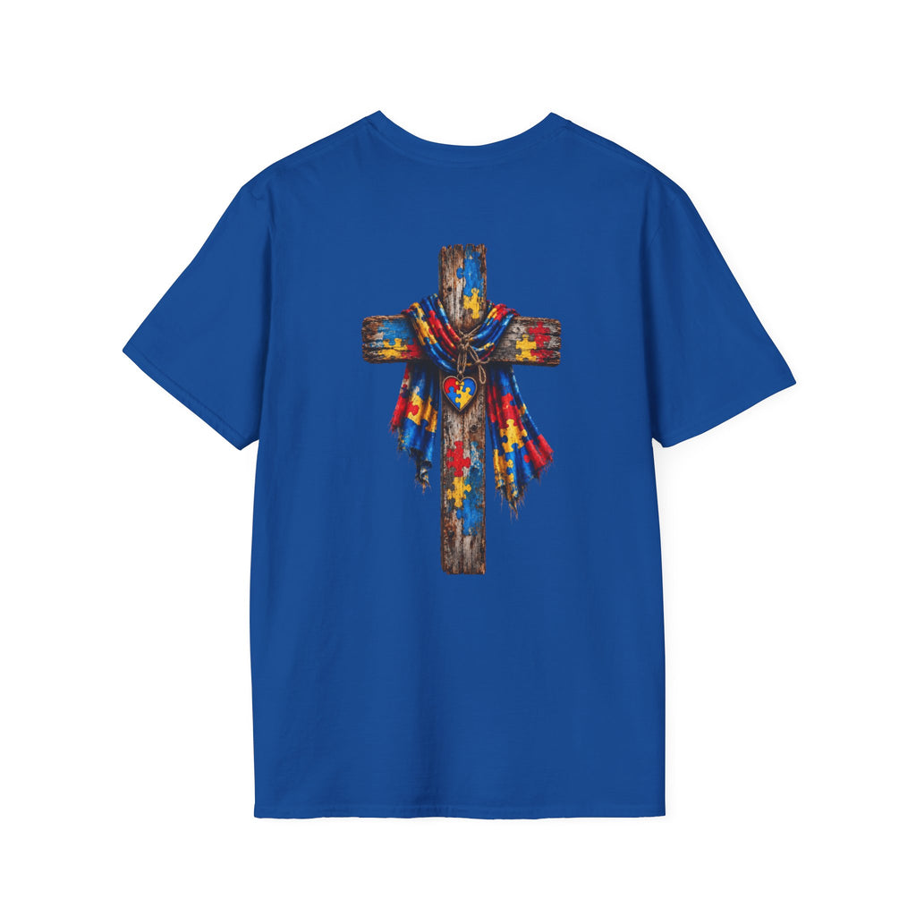 Autism Grandson Cross Tee