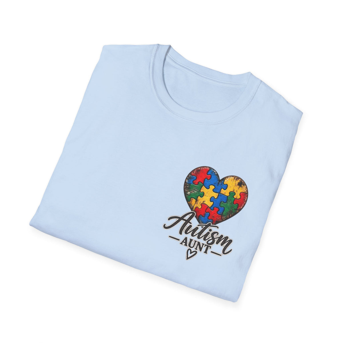 Autism Aunt Cross Tee