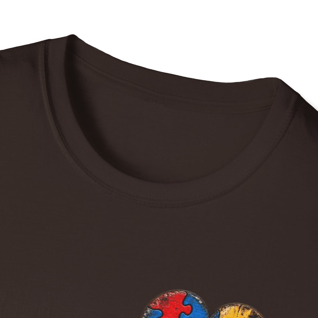 Autism Grandpa Cross Tee