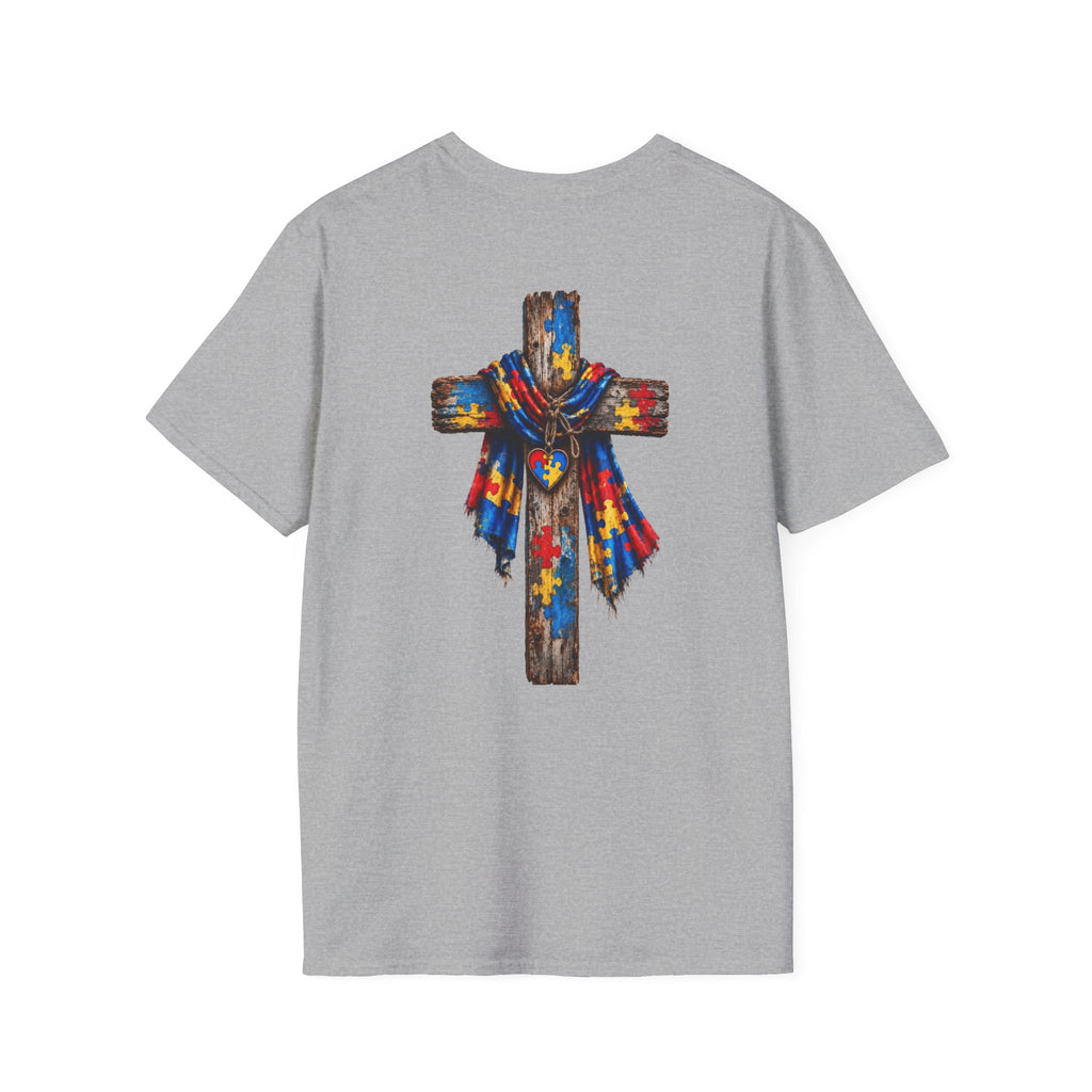 Autism Grandson Cross Tee