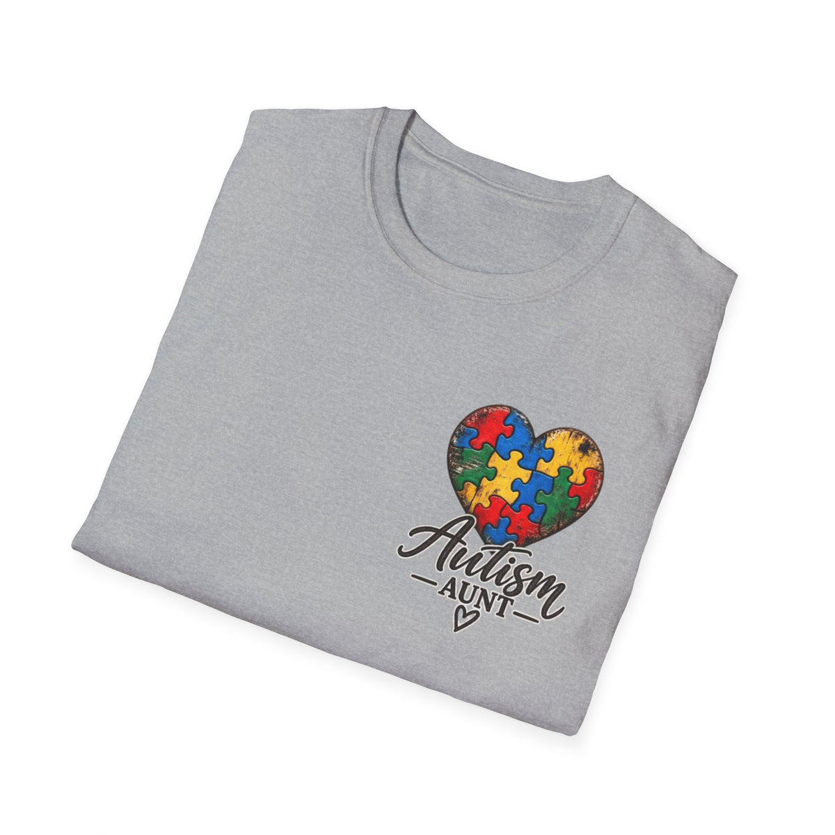 Autism Aunt Cross Tee